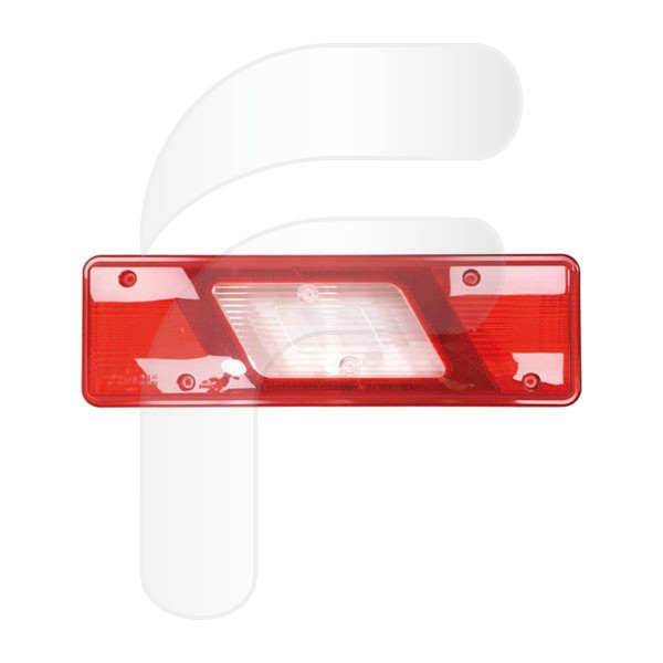 REAR LAMPS LENS WITHOUT TRIANGLE LEFT